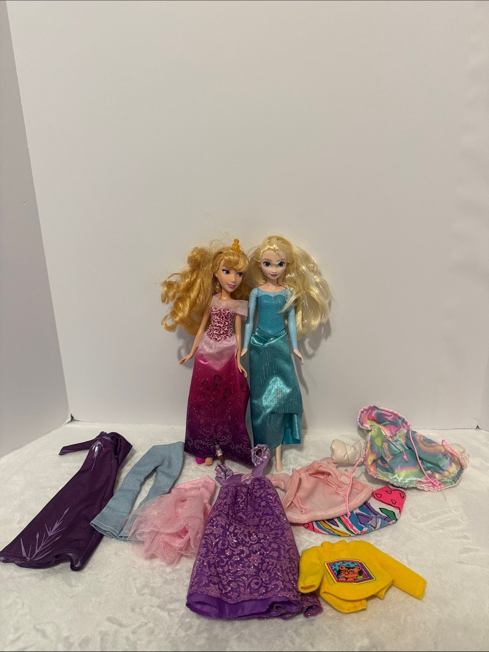Princess and Barbie clothes lot of 10 piece